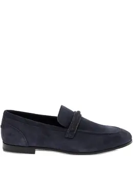 Brunello Cucinelli: Голубые лоферы 
