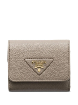 Prada: Серый кошелёк 
