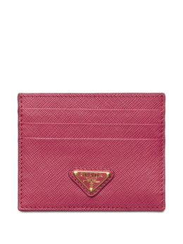 Prada: Розовый картхолдер 