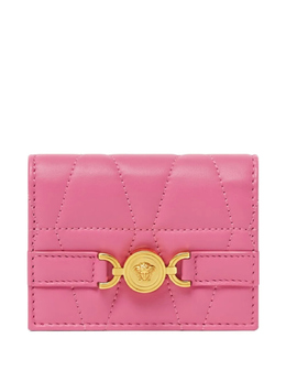Versace: Розовый кошелёк  Medusa