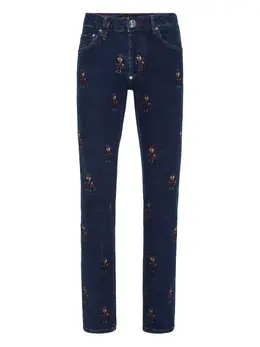 Philipp Plein: Тёмные джинсы 