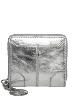 Zadig&Voltaire: Серебристый кошелёк  Sunny