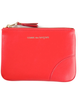 Comme des Garçons Wallet: Красный кошелёк 