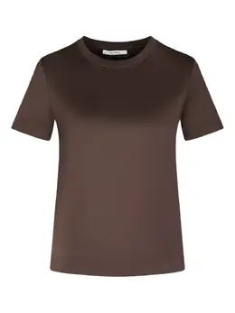 Max Mara: Коричневая футболка 