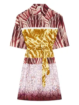 DRIES VAN NOTEN: Платье с принтом 
