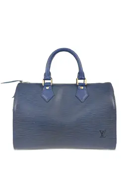 Louis Vuitton Pre-Owned: Голубая сумка 