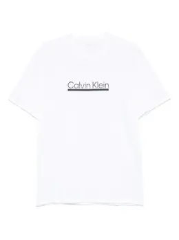Calvin Klein: Футболка с принтом 