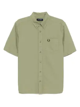 Fred Perry: Зелёная рубашка 