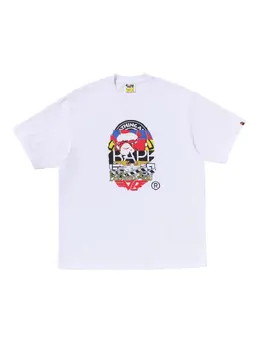 A BATHING APE®: Футболка с принтом 