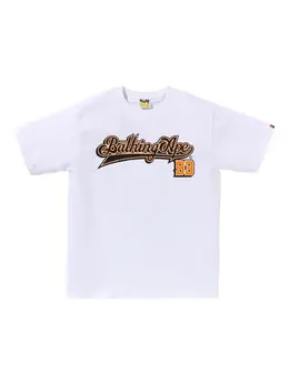 A BATHING APE®: Белая футболка 
