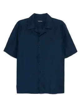 Fred Perry: Синяя рубашка 