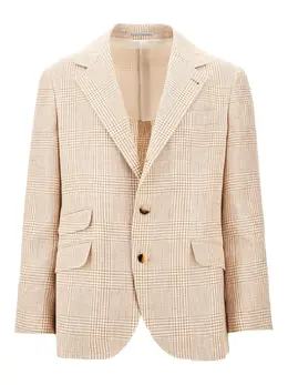 Brunello Cucinelli: Бежевые пиджаки 