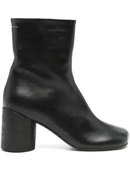 MM6 Maison Margiela: Чёрные ботинки 