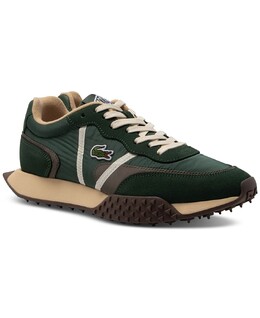 Lacoste: Зелёные кроссовки 