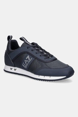 EA7 Emporio Armani: Тёмные кроссовки 