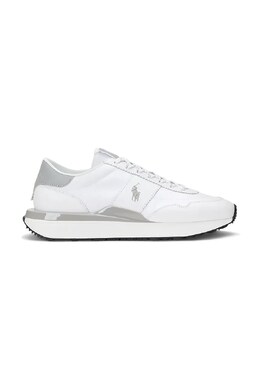 Polo Ralph Lauren: Белые кроссовки 