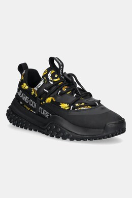Versace Jeans Couture: Чёрные кроссовки 