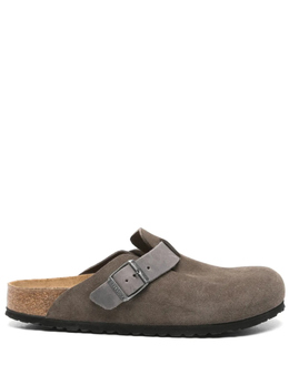 Birkenstock: Серые сандалии  Boston
