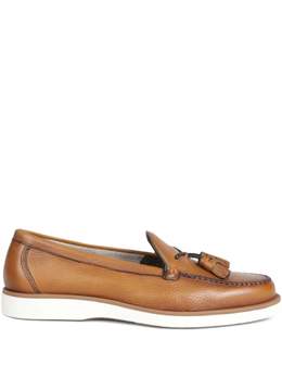Santoni: Коричневые туфли 