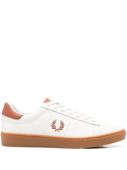 Fred Perry: Белые кроссовки  Spencer