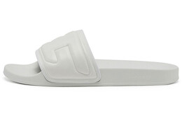 Diesel: Белые шлёпанцы 