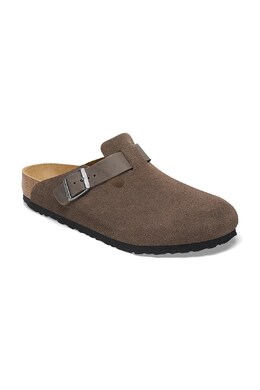 Birkenstock: Зелёные шлёпанцы  Boston