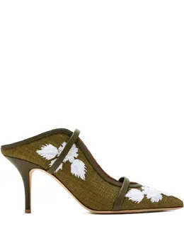 Malone Souliers: Зелёные сабо 