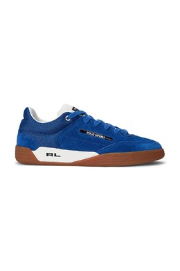 Polo Ralph Lauren: Синие кроссовки 