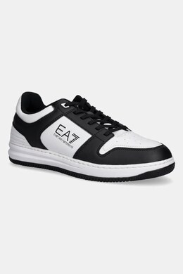 EA7 Emporio Armani: Чёрные кроссовки 