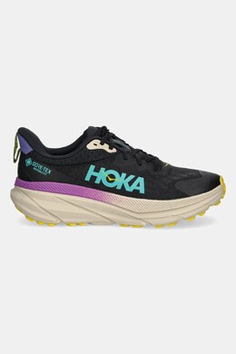 HOKA: Чёрные ботинки 