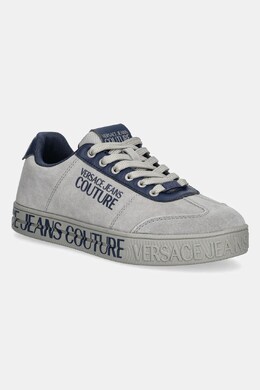 Versace Jeans Couture: Серые кроссовки 
