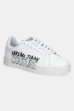 Versace Jeans Couture: Белые кроссовки 