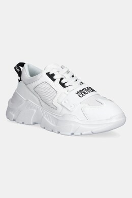 Versace Jeans Couture: Белые кроссовки 