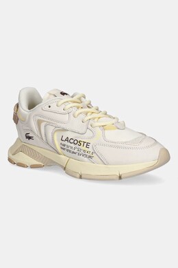 Lacoste: Бежевые кроссовки 