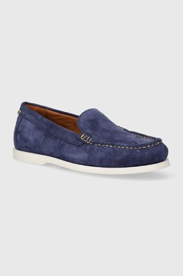 Polo Ralph Lauren: Тёмные мокасины 