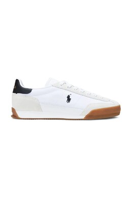 Polo Ralph Lauren: Белые кроссовки 