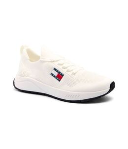 Tommy Jeans: Белые кроссовки 