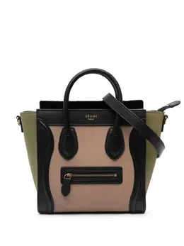 Céline Pre-Owned: Коричневая сумка-шоппер 
