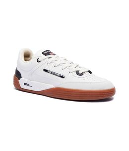 Polo Ralph Lauren: Белые кеды 