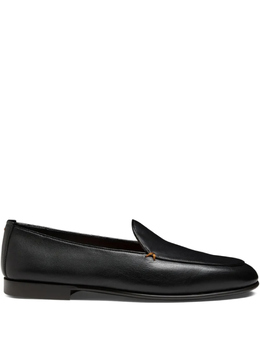 Santoni: Чёрные туфли 