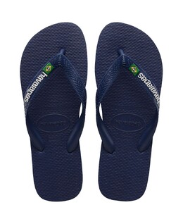 Havaianas: Тёмные шлёпанцы 