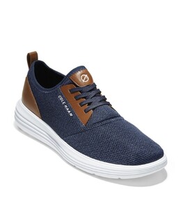 Cole Haan: Серые кроссовки 
