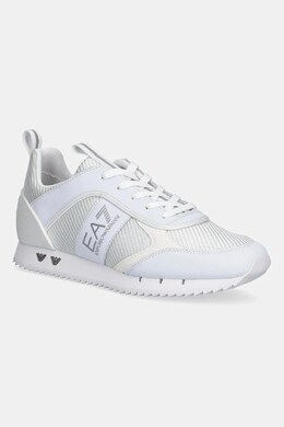 EA7 Emporio Armani: Белые кроссовки 