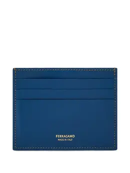 Ferragamo: Голубой картхолдер 