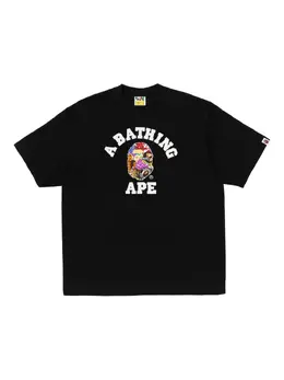 A BATHING APE®: Чёрная футболка 