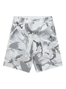 AAPE BY *A BATHING APE®: Шорты с принтом 