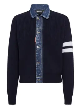 DSQUARED2: Синий свитер 