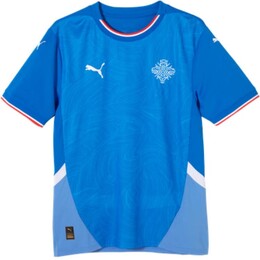 PUMA: Голубая майка 