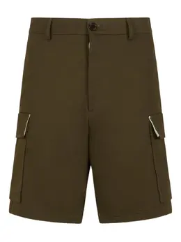 Marni: Зелёные шорты 