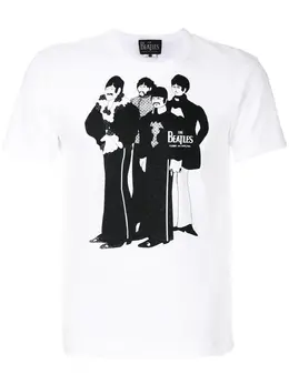 The Beatles X Comme Des Garçons: Футболка с принтом 